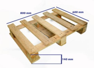 PALET 80 x 60