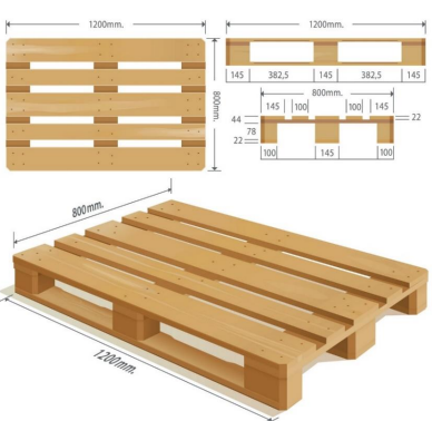 PALET 80 x 120 EUR 2 ª – EPAL